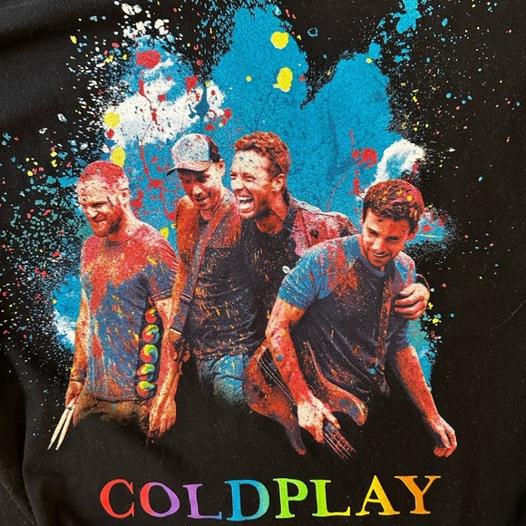 Coldplay- A Head Full of Dreams World Tour- Concert Tshirt- M - Picture 3 of 3